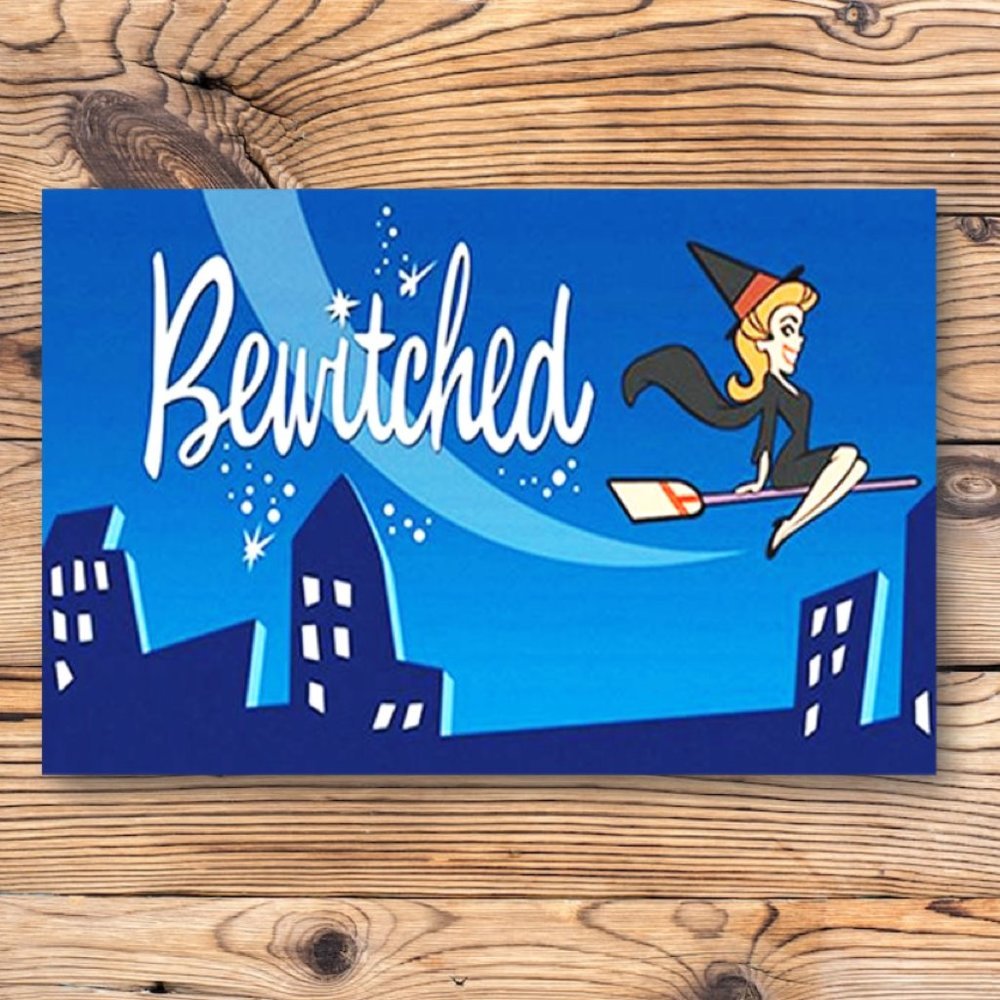Bewitched‎ Retro Nostalgic Refrigerator Locker Fridge Magnet